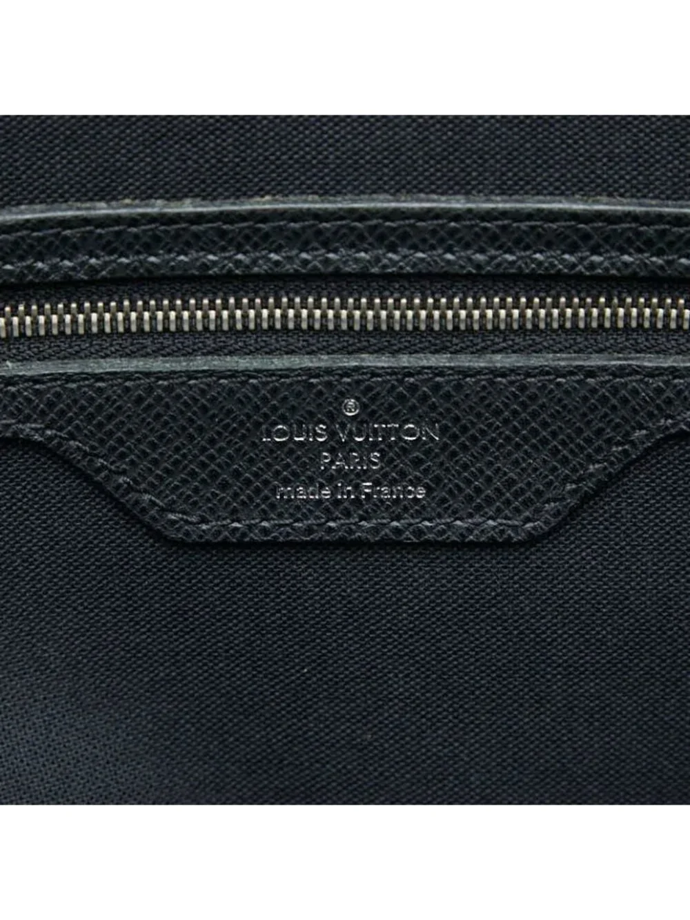 Louis Vuitton Taiga Igor Business Briefcase Ardoise Black Leather